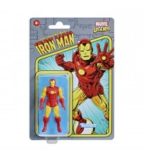 Figurine Marvel - Iron Man Legends Retro 10cm