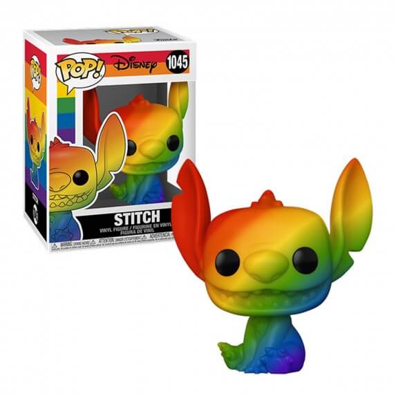 Figurine Disney Pride - Stitch Rainbow Pop 10cm