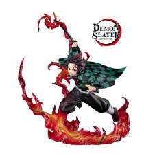 Figurine Demon Slayer Kimetsu No Yaiba - Tanjiro Kamado Total Concentration Breathing Figuarts Zero 19cm