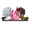 Figurine Demon Slayer Kimetsu No Yaiba - Tanjiro Vs Rui Movie Moment Pop 10cm