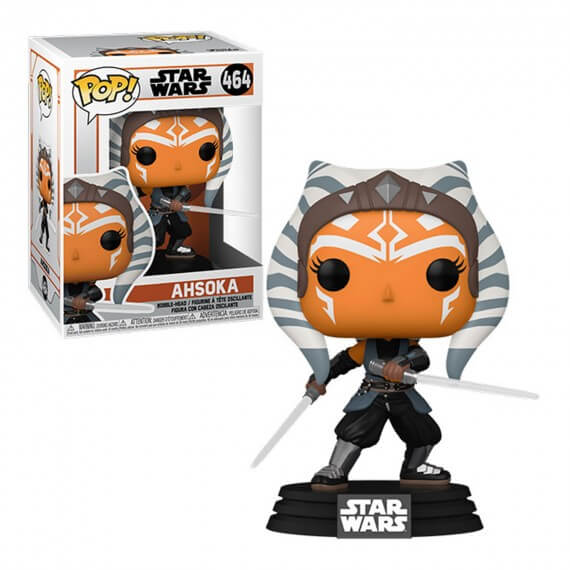 Figurine Star Wars Mandalorian - Ahsoka W/ Sabers Pop 10cm