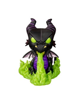 Figurine Disney Villains - Maleficent Dragon Gitd Metallic Exclu Pop 15cm