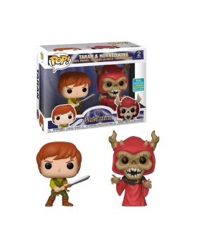 Figurine Disney - 2-Pack Taram & Le Chaudron Magique Pop 10cm