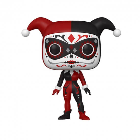 Figurine DC - Dia De Los DC Harley Quinn Pop 10cm