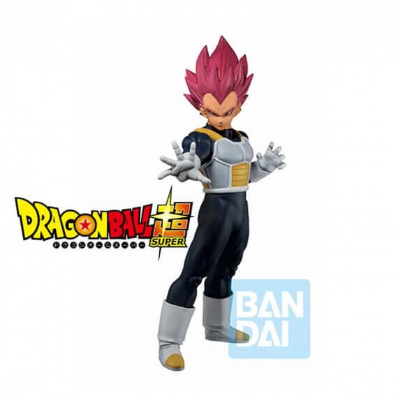 Figurine DBZ - Super Saiyan God Vegeta Back To The Film Ichibansho 24cm