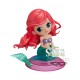 Figurine Disney - Ariel Glitter Line Q Posket 10cm