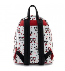 Mini Sac A Dos Disney - Mickey & Minnie Mouse Heart