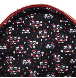 Mini Sac A Dos Disney - Mickey & Minnie Mouse Heart