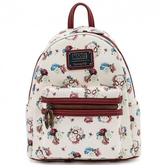 Mini Sac A Dos Marvel - Spiderman Floral