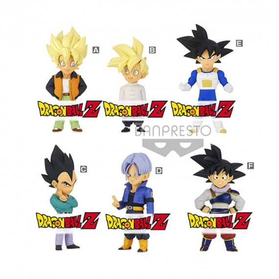 Figurine DBZ WCF Extra Costume - 1 Boite Modèle aléatoire