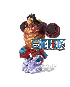 Figurine One Piece - Monkey D Luffy Gear 4 Two Dimensions Master Stars Piece 22cm