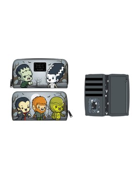 Portefeuille Horror - Universal Monsters Chibi Line