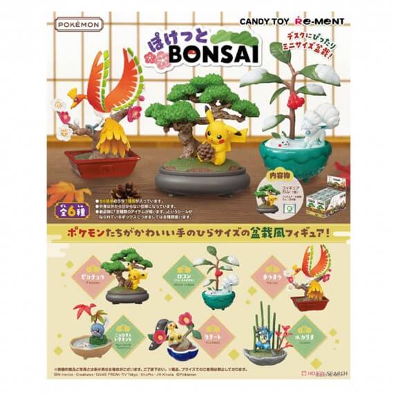 Set De 6 Figurines Pokemon Pocket Bonsai