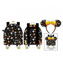 Mini Sac A Dos Et Serre-Tete Disney - Pack Spooky Mice