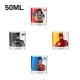 Set 4 Mini Verre Cristal DC - Justice League 50ml