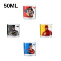 Set 4 Mini Verre Cristal DC - Justice League 50ml