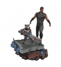 Statue Marvel Premier Collection - Thor & Rocket Avengers 3 30cm