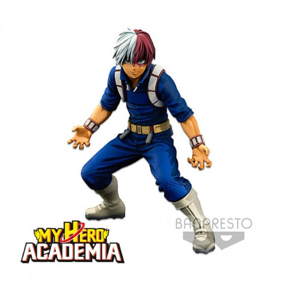 Figurine My Hero Academia - Shoto Todoroki Super Master Stars Piece Two Dimensions 21cm