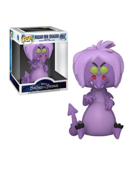 Figurine Disney Merlin L'Enchanteur - Mim As Dragon Pop 15cm