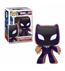 Figurine Marvel Holiday - Gingerbread Black Panther Pop 10cm