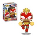 Figurine Marvel Holiday - Gingerbread Captain Marvel Pop 10cm