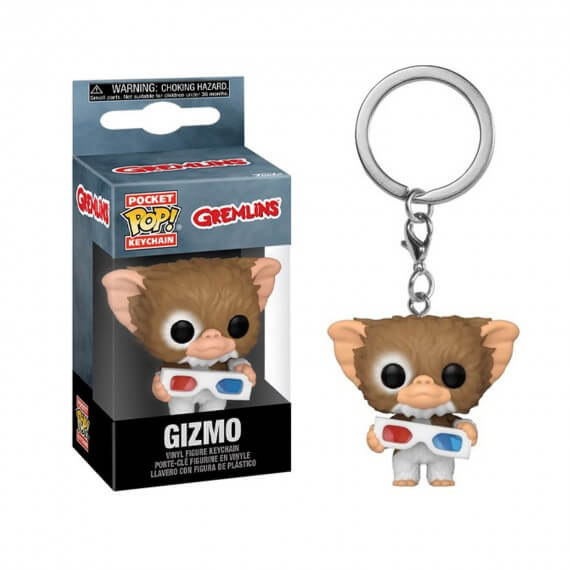 Porte Clé Gremlins - Gizmo W/3D Glasses Pocket Pop 4cm