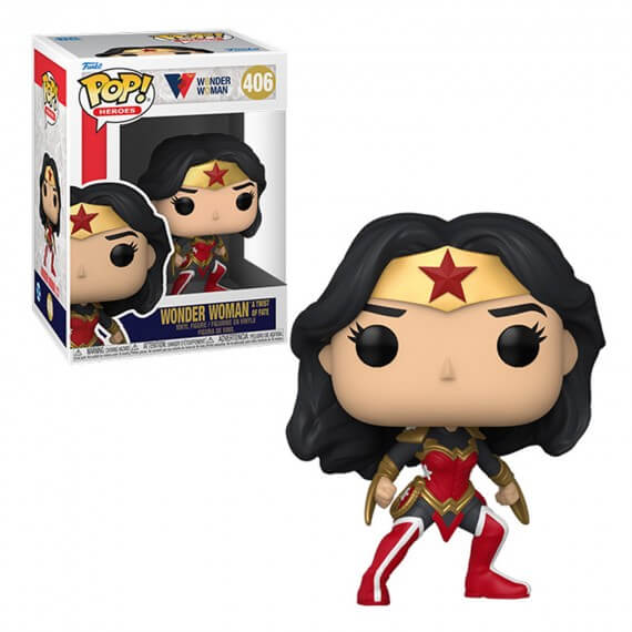 Figurine DC Wonder Woman 80Th - Wonder Woman A Twist Of Fate Pop 10cm