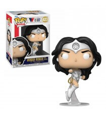 Figurine DC Wonder Woman 80Th - Wonder Woman White Lantern Pop 10cm