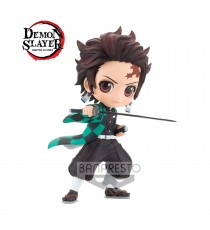 Figurine Demon Slayer Kimetsu No Yaiba - Tanjiro Kamado III Ver A Q Posket 14cm