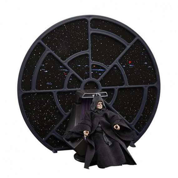 Figurine Star Wars - Emperor Palpatine And Throne Vintage 10cm