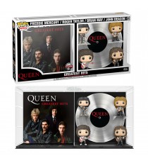 Figurine Musique Rock - Queen Greatest Hits Albums Deluxe Pop 10cm