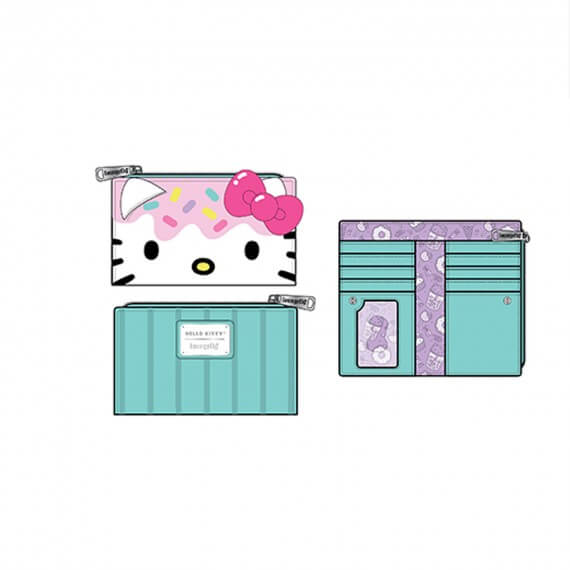 Portefeuille Sanrio - Hello Kitty Cupcake