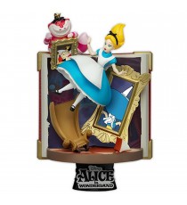 Diorama Disney - Story Book Alice In Wonderland D-Stage 15cm