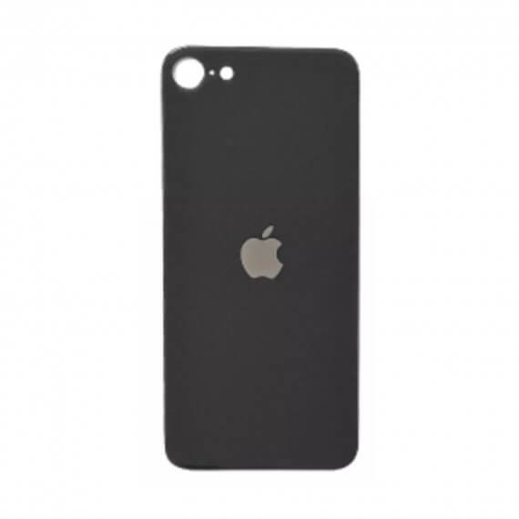 Façade Arrière compatible avec iPhone SE 2020 Noir