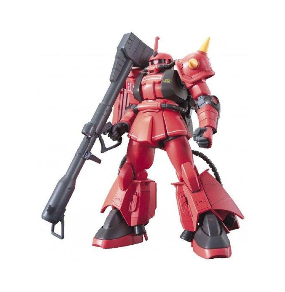 Maquette Gundam - 166 Ms-06R-2 Zaku II Johnny Ridden Custom Gunpla HG 1/144 13cm