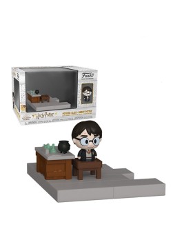 Figurine Harry Potter Anniversary - Diorama Potion Class Harry 15cm