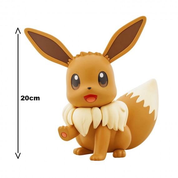 Maquette Pokemon - 02 Big Evoli Pokepla 20cm