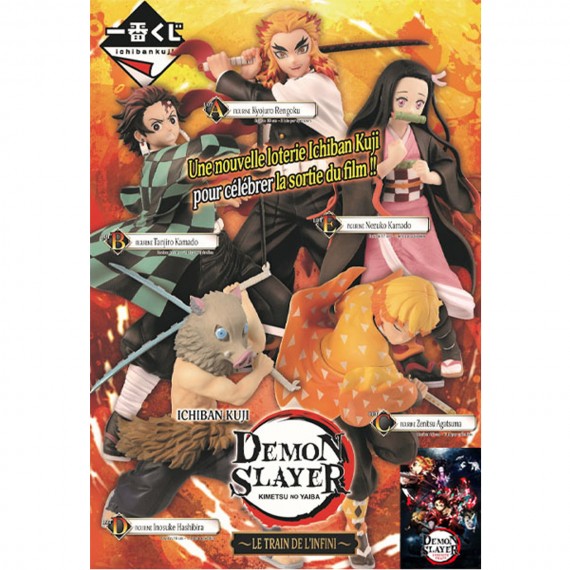 Loterie Demon Slayer Ichibankuji - Le Train De L'infini 1 lot au hasard