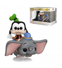 Figurine Disney - Walt Disney World 50Th Dumbo W/Goofy Pop Town 10cm