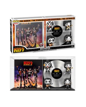 Figurine Rocks Albums Deluxe - Destroyer Kiss GITD Pop 10cm