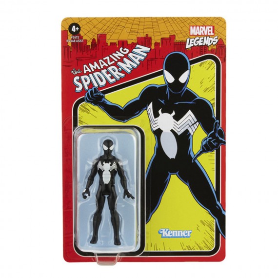 Figurine Marvel - Symbiote Spider-Man Legends Retro 10cm