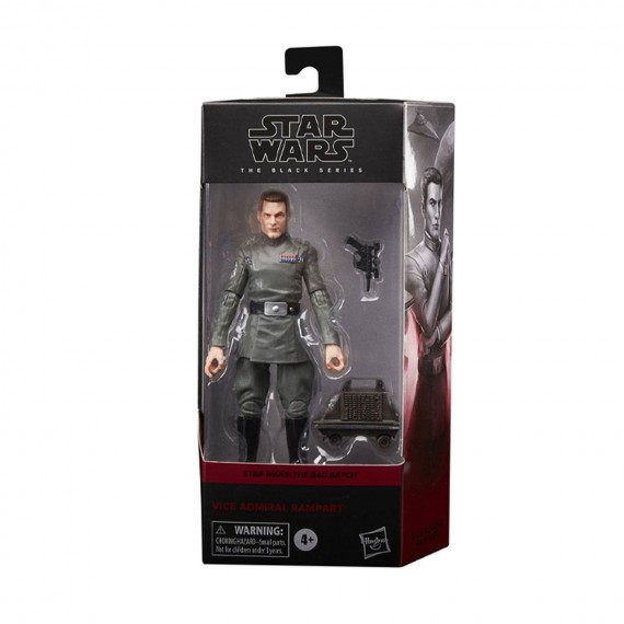 Figurine Star Wars Bad Batch - Vice Admiral Rampart Black Series 15cm