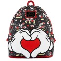 Mini Sac A Dos Disney - Mickey And Minnie Heart Hands