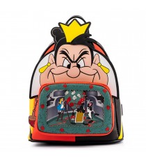 Mini Sac A Dos Disney - Villains Scene Series Queen Of Hearts