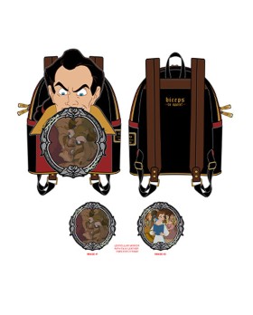 Mini Sac A Dos Disney - Villains Scene Gaston