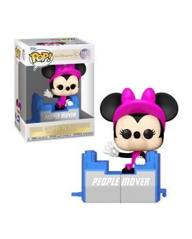 Figurine Disney - Walt Disney World 50Th People Mover Minnie Pop 10cm