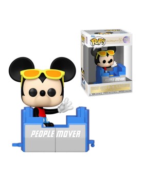 Figurine Disney - Walt Disney World 50Th People Mover Mickey Pop 10cm