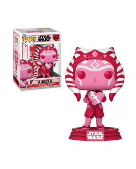 Figurine Star Wars Valentines S2 - Ahsoka Pop 10cm