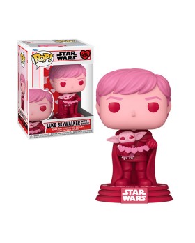 Figurine Star Wars Valentines S2 - Luke & Grogu Pop 10cm