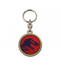 Porte Cle Jurassic World - Jurassic Park Logo Métal